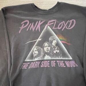 Pink Floyd Gray Pullover with Lavender Graphic